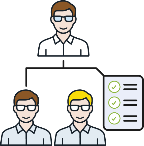Illustration of a clear workflow structure